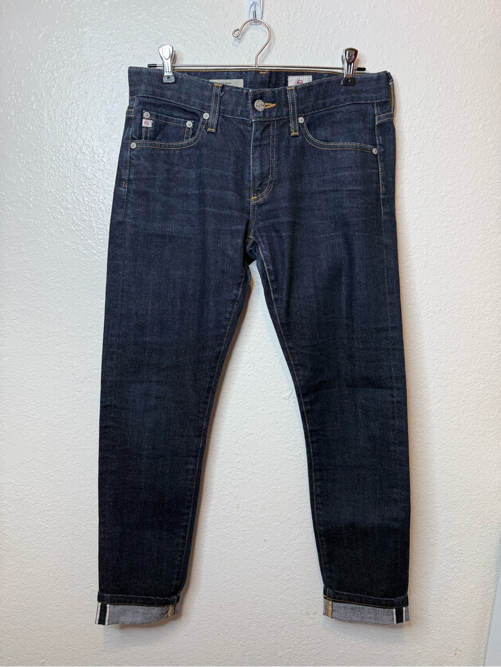 Adriano Goldschmidt AG The Nikki Relaxed Skinny Blue Jeans Denim Size 26 Capsule